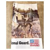 Huge, Army National Guard Poster. 40x 70 Inches