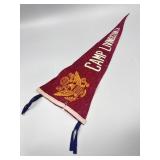 Camp Livingston LA Pennant Flag 23In Long.