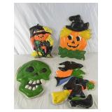 Vintage Plastic Halloween Decorations