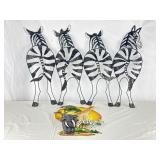 Rustic African Iron Wall Art.