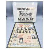 House Of David Band Flyer, & Elvis Alive? Paper