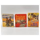 3 Mini Books: The Lost Patrol, Burn ï¿½em Up B