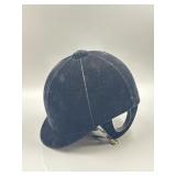 Vtg Crown Shield Protective Riding Helmet Size 6