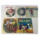 5 Halloween & Christmas Vinyl Records: Kenny &