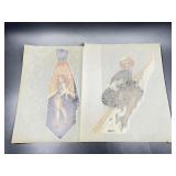 2 Roach Pin Up Iron-Ons