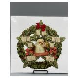 1905 Christmas Wreath Calendar
