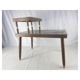 MCM Two-Tiered Side Table. 22In T, 16In W, 24In L