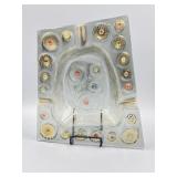 Higgins Glass MCM Barbaric Jewels Ash Tray