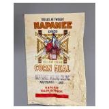 Napanee Corn Meal Cloth Sack (Seam has been cut)
