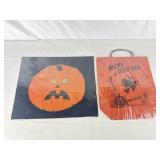 Vintage Paper Halloween Trick or Treat Bag &