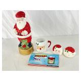 Santa Coasters, Santa Mug, Santa Figurine, &