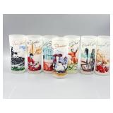 7 Frontier Gas & Oil Company Wild West Glass