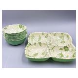 MCM Plastic Snacking Set