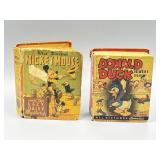 2 Walt Disney Better Little Books: Donald Duck I