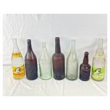 7 VTG & Antique Beer Bottles.