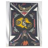 Harley Davidson Handkerchiefs in Frame