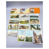 1940s Scenery Post Cards.