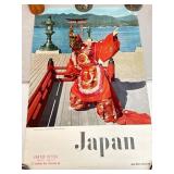 Three VTG Japan Travel Posters. 19 x 29Inches.