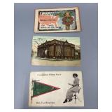 VTG Local Michigan City, IN & Dayton, OH Postcards