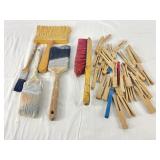 Vtg Brushes & Clothespins