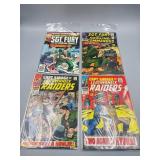 4 Marvel Comics: Capt. Savage And His L