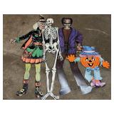 VTG Cardboard Halloween Decorations