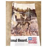 Huge, Army National Guard Poster. 40x 70 Inches