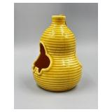 MCM Yellow Hanging Lego Ashtray (Cracked)