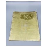 Follies Bergï¿½re Souvenir Program Booklet.