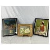 VTG Framed Artwork & Farleyï¿½s Florists