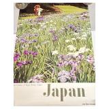 Three VTG, Japan Travel Posters 19 x 29 Inches.
