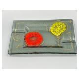 Higgins Glass MCM Pocket Watch Ash Tray