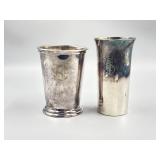 Christening Cups Dated June 1945 & 1973