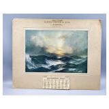 James Pryor & Son Lumber Calendar. Houghton, MI