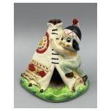 Vtg Shafford Native American Teepee Incense