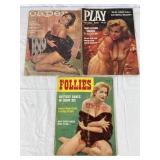 VTG Caper (Jan 1961), Play, & Follies Magazines