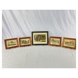 Antique Framed Prints.