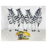 Rustic African Iron Wall Art.