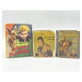 3 Big Little Books: The Plainsman, Joe Louis The