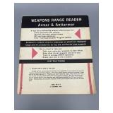 1975 US Army GTA 71-1-1 Weapons Range Reader