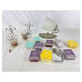 Scentsy Bars, Candle Holders, & Light Fixture.