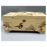 Japanese Musical Jewelry Box 12in x 6in x5in
