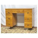 MCM 7 Drawee Desk. 20In D, 41In W, 32In T.