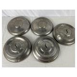 5 Studebaker Hubcaps