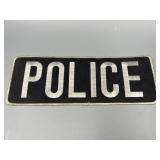 Large Police Patch 11in x4in