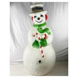 Vintage 40" Union Products Dimple Frosty Snowman