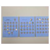 Coin Book w/ 13 Canadian Silver Dimes 1943-1951