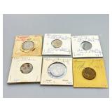 German Currency. 1935, & 1950.