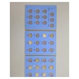 Coin Book w/ 11 Liberty Standing Quarters