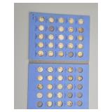 Coin Book w/ 42 Roosevelt Dimes 1946-1965